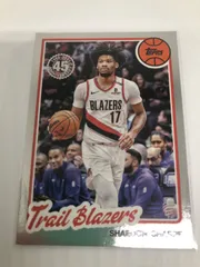 topps basketball SHAEDON SHARPE 2025-26 BLAZERS NBA