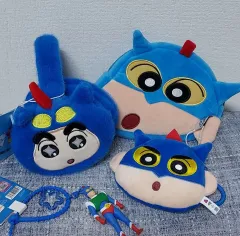 アクション仮面 クレヨンしんちゃん イヤーマフ&財布ポーチ
