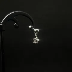 シルバー　スターピアス
