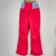 ROXY レディース スノーボードウェア バックロゴ パンツのみ S ピンク系