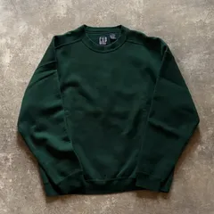 90年代 90s OLD GAP オールドギャップ 無地 ブランク プレーン スウェット 緑 グリーン USA製 アメリカ製