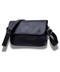 [Capprecier] ミニショルダーバッグ メンズ 小さめ PUレザー 軽量 斜めがけ サコッシュ バッグ マグネット式 おしゃれ 通勤 散歩 旅行用 (ブラック) [ブラック]