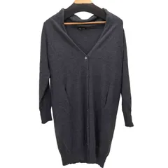 ミズイロインド mizuiro ind ディープVネックロングカーディガン レディース 表記無 