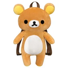 ☆ リラックマ ☆ キャラクター ぬいぐるみリュック アイプランニング キャラクター リュック リュックサック バックパック デイパック ぬいぐるみ キャラ ふわふわ フワフワ もこもこ モコモコ かわいい 可愛い サンリオ 子供 こども 子ども
