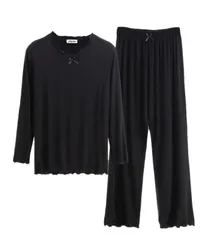 【特価商品】Yayoi] パジャマ 長袖 レディース 上下セット ルームウェア ロングパンツ 丸首 快眠 可愛い 入院 部屋着 大きいサイズ 女性 [House セパレート 寝巻き 柔らかい 旅行 リラックス 着心地が良い セットアップ マタニティー 秋 冬 