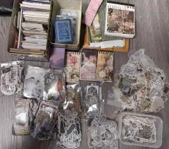 ヴィンテージダイアリーデコ