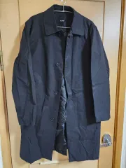 TOPTEN10 トップテン10 ブラック トレンチコート メンズ