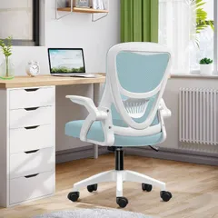 オフィスチェア 椅子 疲れない 跳ね上げ式アームレスト メッシュ 人間工学 腰痛 テレワーク 在宅ワーク デスクチェア パソコンチェア 事務椅子 ワークチェア 学習椅子 360度回転 昇降機能 ロッキング 通気性 コンパクト 省スペース 背もたれ 強化ナイロン