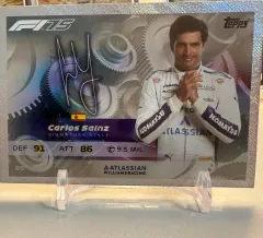 F1カード カルロスサインツ シールサインカード F1カード カルロスサインツ シールサインカード 2025年最新】カルロス