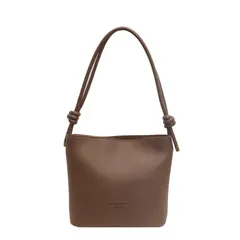 [Petit-Germe] プチジェルム サコッシュ レディース ショルダーバッグ ミニショルダー スマホショルダー ハンドバッグ ポシェット ミニポーチ 小さめ 小型 フェイクレザー 女の子 可愛い レザー 撥水（ブラウン） [03.ブラック]