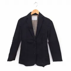 アンスクウィーキー UNSQUEAKY ジャケット アウター テーラード ポケット 刺繍 SMALL グレー /ST44