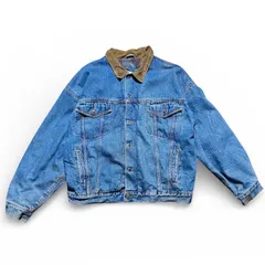 90s//vintage//Wrangler HERO//裏地付きデニムジャケットデニムジャケット//裏生地ブランケット//襟コーデュロイ//Gジャン・デニムジャケット