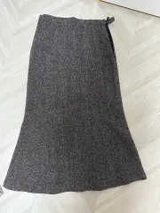ヴィンテージ ウール ロング丈スカート