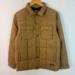 Dickies ディッキーズ キルティングジャケット ブラウン Lサイズ メンズ 古着 ワーク系 アメカジ