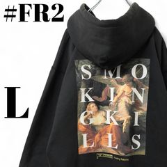 美品XL】FR2 エフアールツー パーカー 肉厚生地 天使 エンジェル 