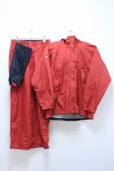 MONT-BELL モンベル レインダンサー 上下セット ゴアテックス チェリーレッド レディースL 12-M123/1/080