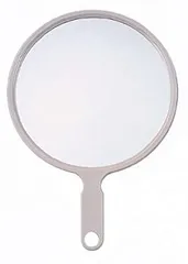 スーパージャンボ ハンドミラー Y-55 ブラウン