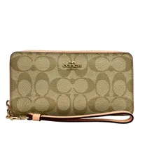 コーチ ラウンドファスナー長財布 シグネチャー C4452 レディース COACH