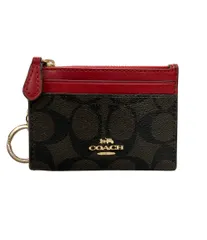 コーチ コインケース パスケース キーリング付き シグネチャー CW870 レディース COACH