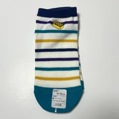 ストライプ  ソックス 23-25cm