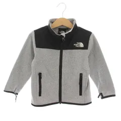 ザノースフェイス THE NORTH FACE ZI Mountain Versa Micro Jacket ジップインマウンテンバーサマイクロジャケット フリースジャケット アウター 100cm グレー 黒 NAJ72040 /YM