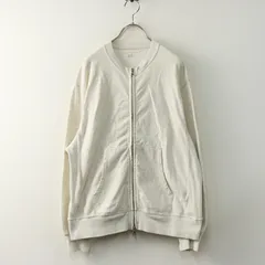 ブラームス blurhms light sweat crew-zip 薄手スウェットジップアップ クルーネックカーディガン 0 エクリュ┃羽織【2400014739879】のサムネイル