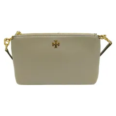 TORY BURCH(トリーバーチ) ショルダーバッグ美品  - ピンクベージュ ストラップ着脱可/斜めがけ レザー