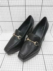 ◇ Θ ランダ RANDA ビットローファーパンプス ブラック系 レディース E  【1511100005547】