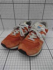 ◇ Θ ニューバランス New Balance U574VPA オレンジ系 スエード スニーカー メンズ 24cm E  【1511100004496】