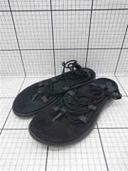 ◇ ⊂ テバ Teva ハリケーン アンプラグド サンダル ブラック系 メンズ E 【1511110018216】