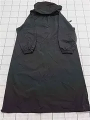 ◇ ⊇ La-gemme ラジェム フード付きロングコート ブラック系 レディース E  【1511110020479】