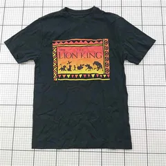 ◇ ⊂ ディズニー Disney ライオンキング THE LION KING プリントTシャツ ブラック系 メンズ E  【1511110021759】