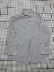 ◇ ⊂ カンクリーニ Canclini ストライプシャツ 38 ブルー系 メンズ E  【1511110022732】