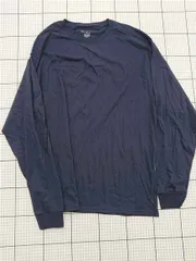 ◇ ⊂ チャンピオン Champion 長袖Tシャツ XL ネイビー メンズ E  【1511110022923】