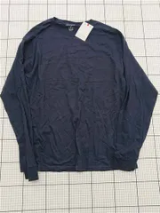 ◇ ⊇ チャンピオン Champion 長袖Tシャツ ネイビー メンズ E  【1511110022916】