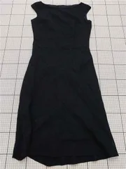 ◇ ⊂ ワンピース マーガレット・ハウエル Margaret Howell ノースリーブワンピース ブラック系 レディース E  【1511110025801】