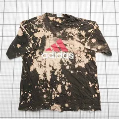◇ ⊂ アディダス adidas タイダイ柄ロゴTシャツ Lサイズ メンズ E  【1511110028925】
