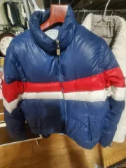 Callaway キャロウェイ ゴルフ ダウン アウター ブルー レッド