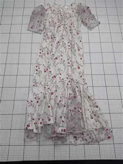 ◇ ⊂ ワンピース マーキュリーデュオ MERCURYDUO 花柄レースマーメイドワンピース Mサイズ レディース E  【1512010004071】