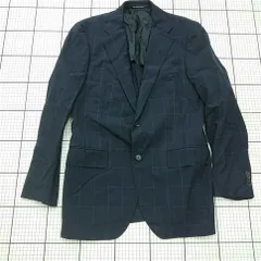 ◇ ⊇ グリーンレーベルリラクシング GREEN LABEL RELAXING ウール混テーラードジャケット ネイビー系 メンズ 48 E  【1512010009120】