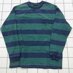 ◇ ⊇ ジャーナルスタンダード JOURNAL STANDARD ハーディンニットウェア ボーダー長袖Tシャツ メンズ M E  【1512010008994】