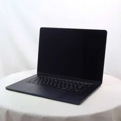〔中古品〕 MacBook Air 15.3-inch Early-2025 MC6L4J／A Apple M4 10コアCPU_10コアGPU 24GB SSD512GB ミッドナイト 〔15.7 Sequoia〕【258】