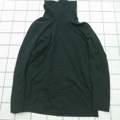 ◇ ⊇ カズユキクマガイ アタッチメント タートルネックカットソー ブラック系 メンズ E  【1512010011291】