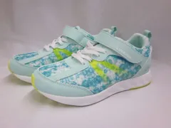 キッズシューズ 女の子 スニーカー  2E幅 子供靴  ムーンスター moonstar ラブラッシュ LUVRUSH. by SUPERSTAR  スポーティカジュアル 小学生  運動靴 バネのチカラ 女児  LV-1086   ミント　22.0㎝