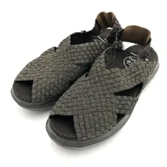 Gomu56 メッシュ厚底サンダル ブロンズ ゴムゴム