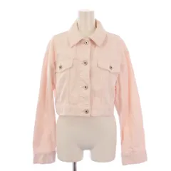 リリーブラウン Lily Brown 24SS クロップドデニムジャケット Gジャン ジージャン F ピンク LWFJ241095 /BM
