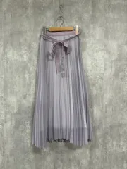 Spick and Span Noble スピック&スパン ノーブル ロング プリーツ スカート sizeM/ラベンダー ■◆ レディース