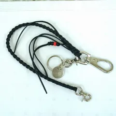レッドムーン ウォレット ロープ レザー　ウォレットチェーン ブラックのサムネイル