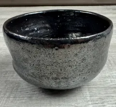 黒楽茶碗 茶器 茶道具 茶道 骨董品 アンティーク お稽古 工芸品