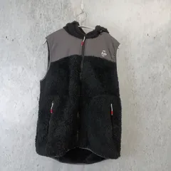 CHUMS チャムス レディース トップス ノースリーブ フリースベスト ブラック ◇〇